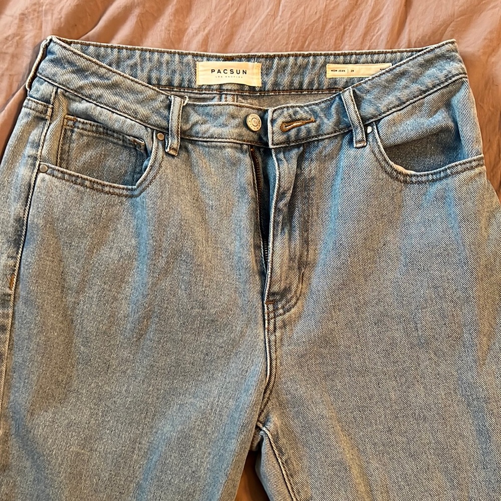 PacSun Mom Jeans- Light Wash